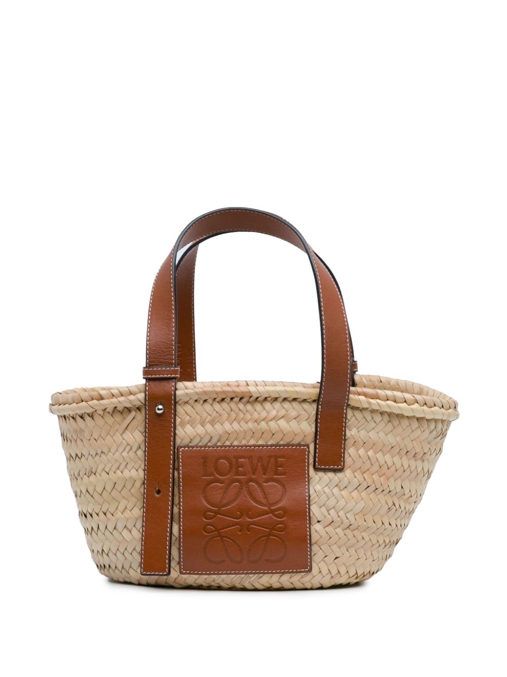 2010-2023 Small Raffia Basket tote bag