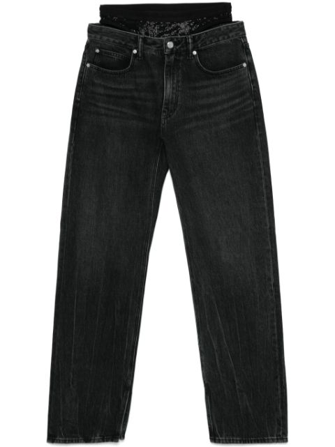 Alexander Wang layered jeans Women