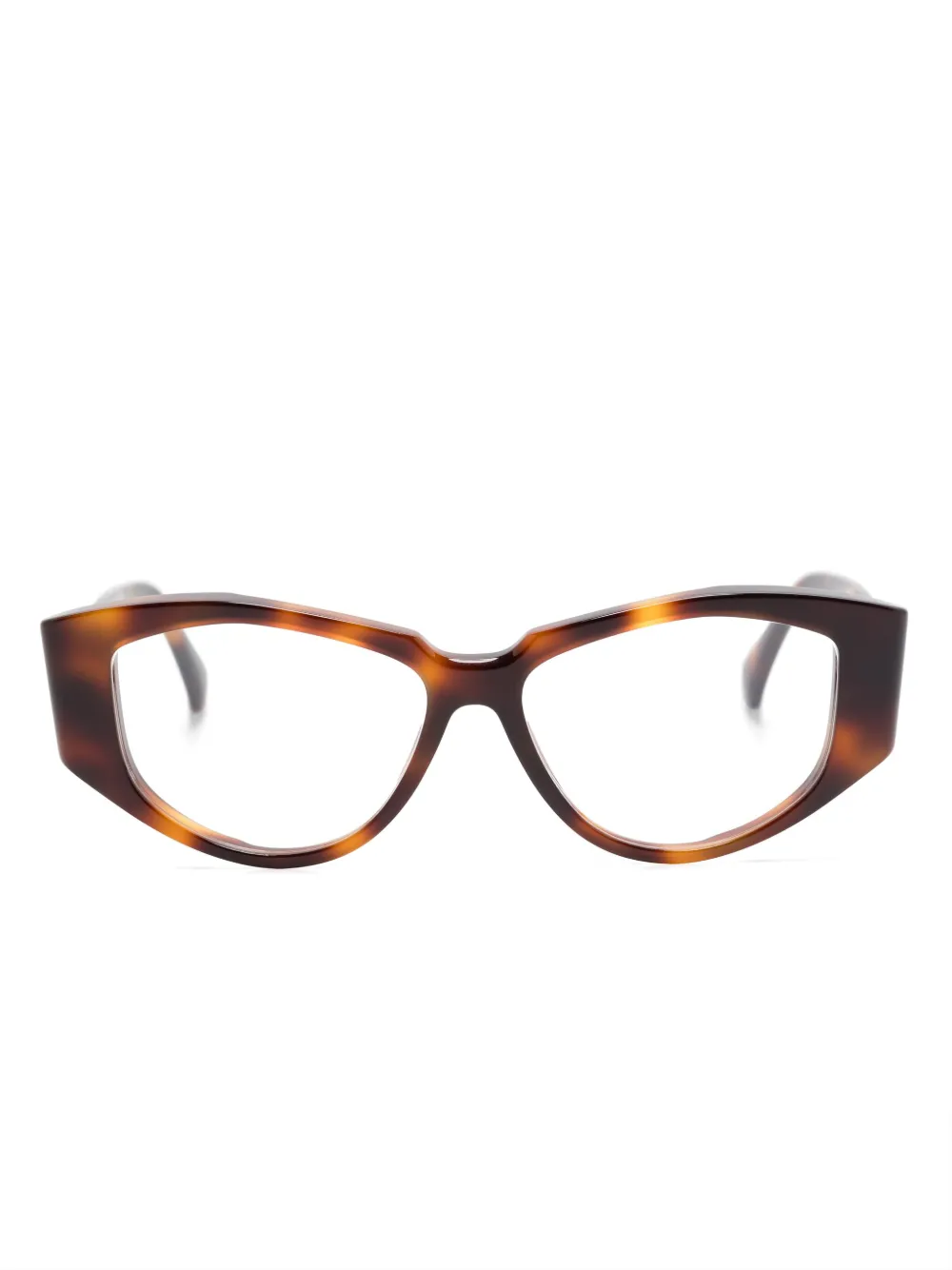 Max Mara Eyewear cat-eye frame glasses - Brown