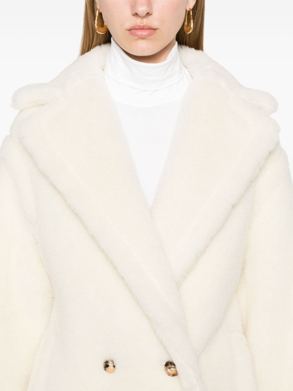 Shop Max Mara Olga Jacket In White