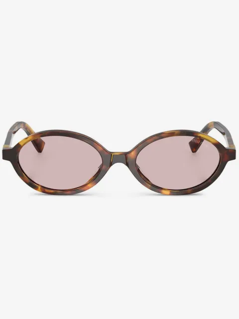Miu Miu Eyewear oval frame sunglasses