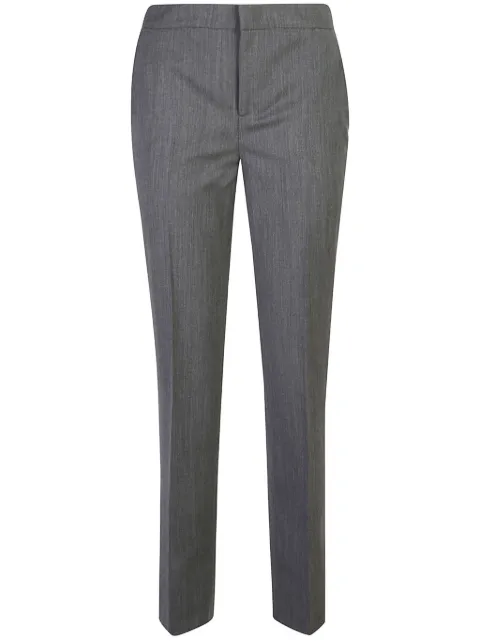 TWINSET logo-plaque trousers