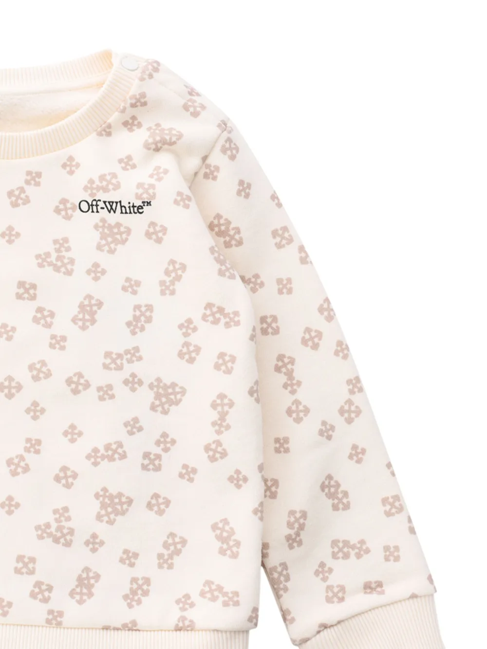 Off-White Kids Arrow Crazy trainingspak Beige