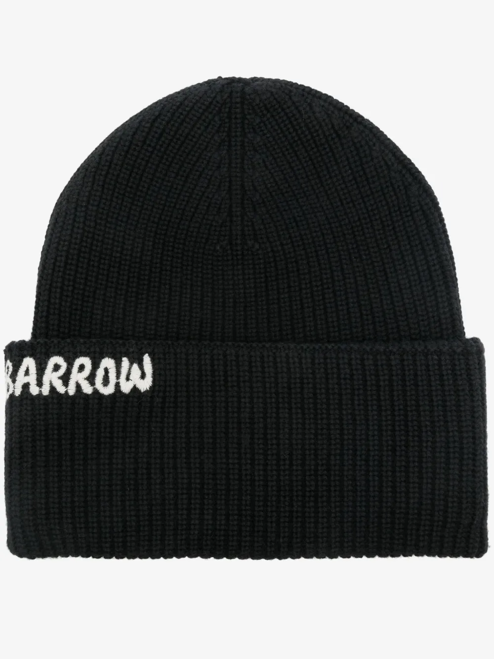 BARROW リブニット ビーニー | ブラック | Image 1