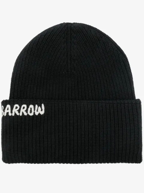 BARROW ribbed-knit beanie hat