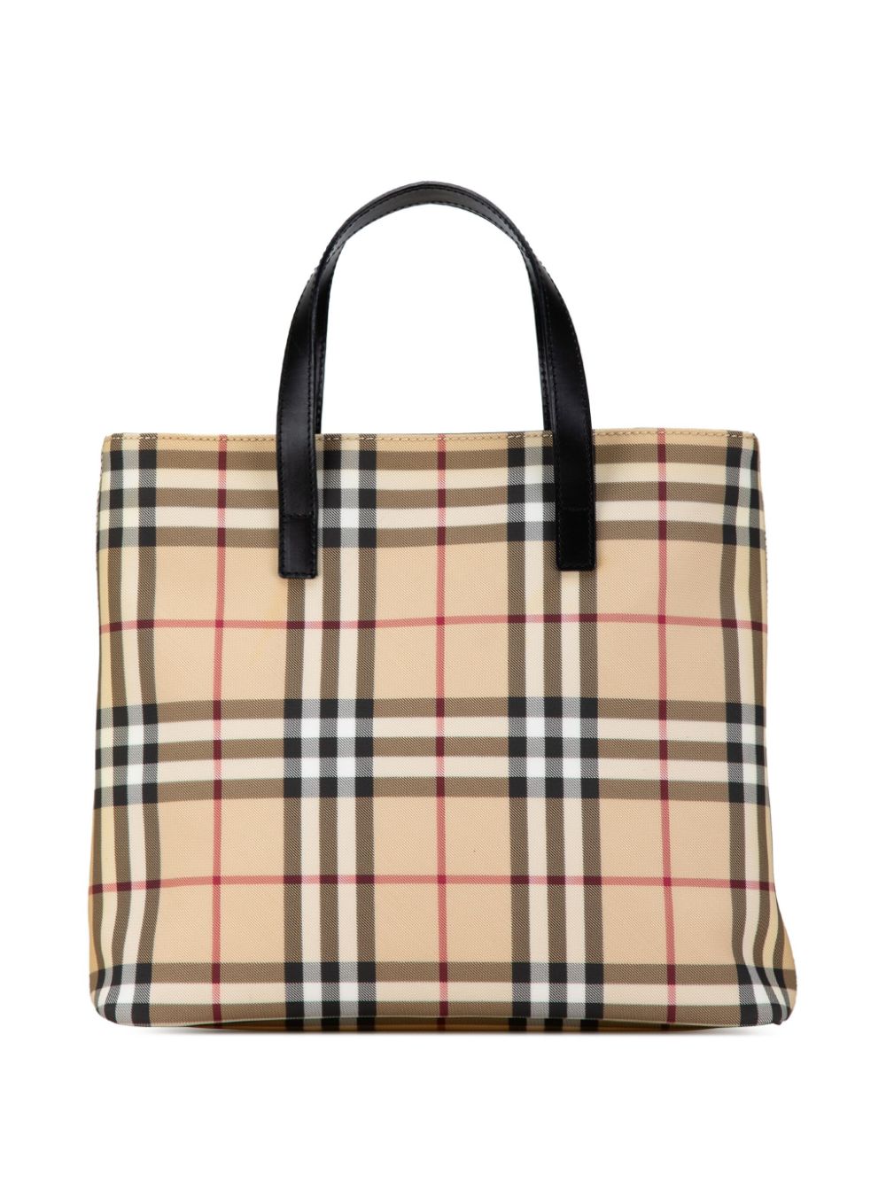 Burberry Pre-Owned 2000-2017 House Check Canvas tote bag - Bruin