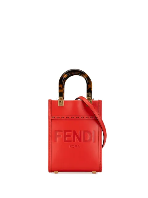Fendi Pre-Owned 2010-2023 Mini Sunshine Shopper Tote satchel