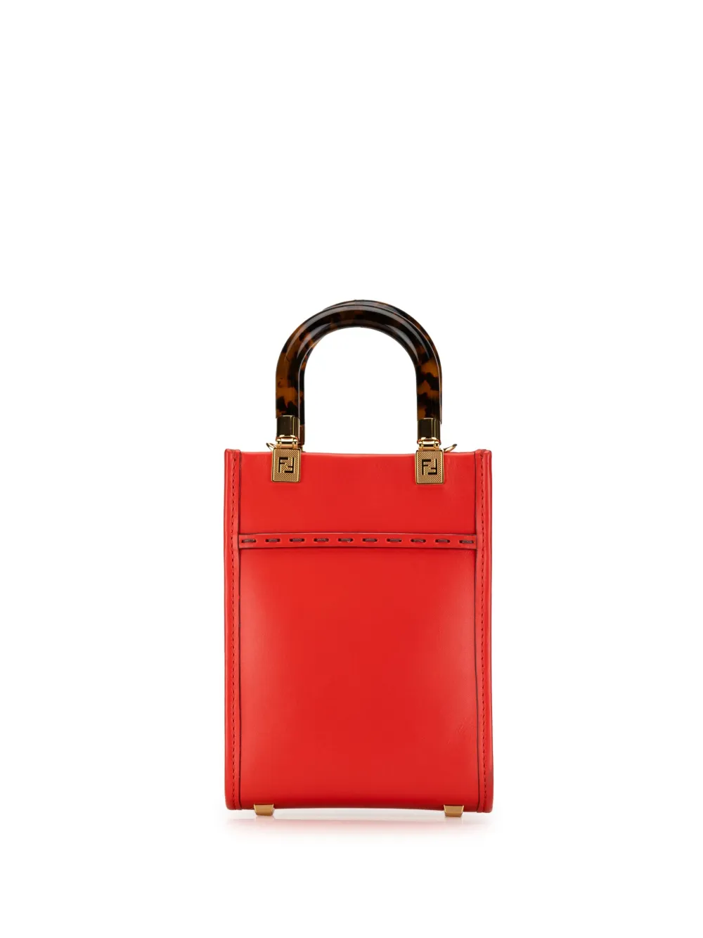 Fendi Pre-Owned 2010-2023 Mini Sunshine Shopper Tote satchel - Rood