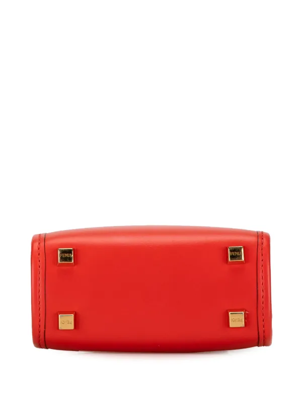 Fendi Pre-Owned 2010-2023 Mini Sunshine Shopper Tote Satchel