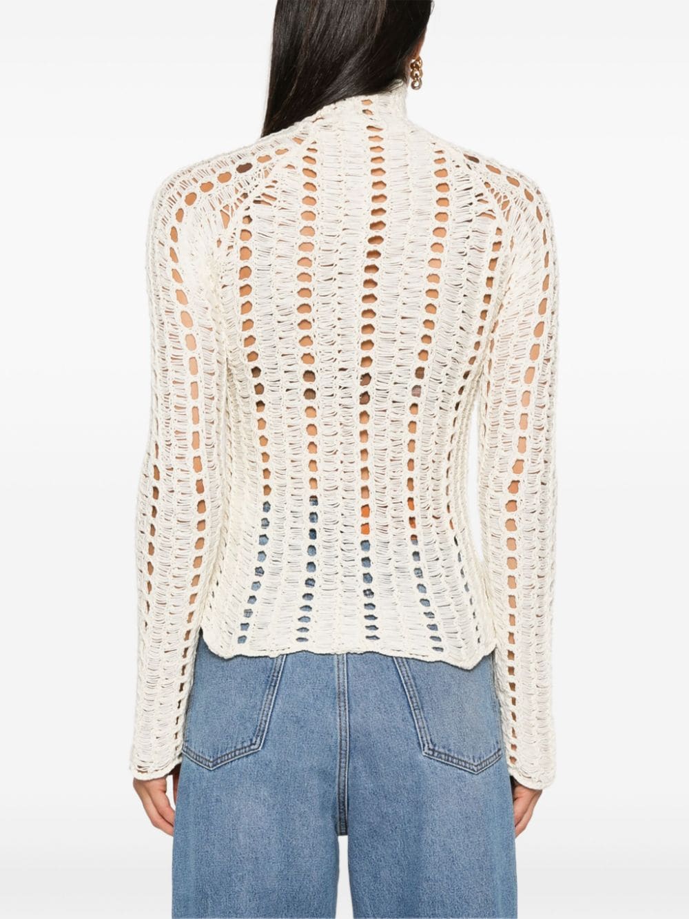 Shop Séfr Vera Sweater In White