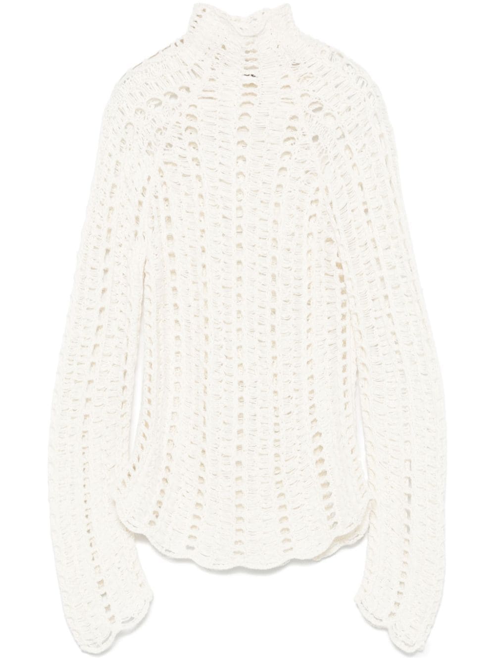 Shop Séfr Vera Sweater In White