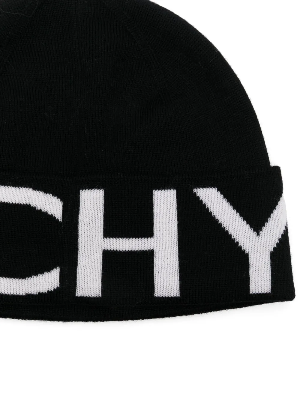 Givenchy Muts met logo-jacquard - Zwart
