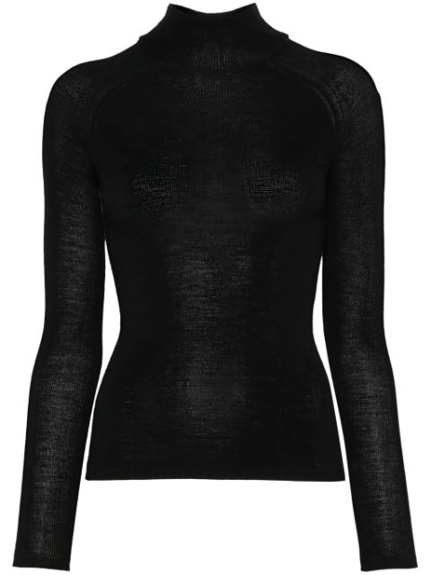 Majestic Filatures fine-ribbed sweater Women