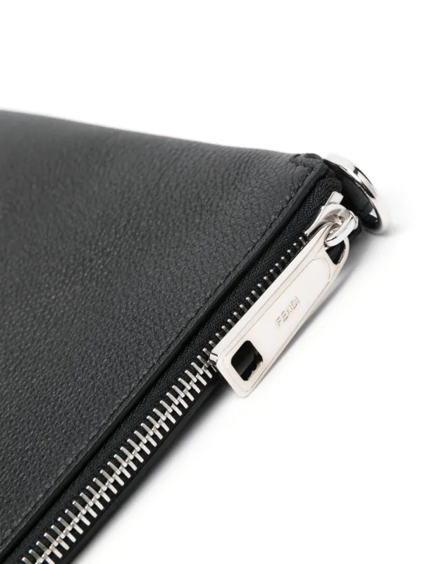 【関税&送料込】Fendi Black Leather Fendi After Fendi Roma S FENDI Fendi After Leather Shoulder Bag | Black | FARFETCH