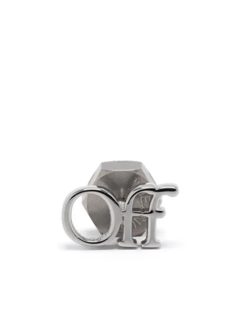 Off-White Logo earring