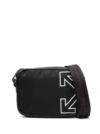 ショルダーバッグ・ポシェット HAHARCHIVE IL Edition Belted Arc Messenger Bag Black Ark Messenger Bag - Crease Black | HAH ARCHIVE | Wolf & Badger