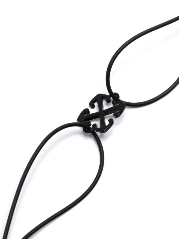 OFF WHITE Off Arrow ブレスレット Off-White Arrow ブレスレット | ブラック | FARFETCH JP