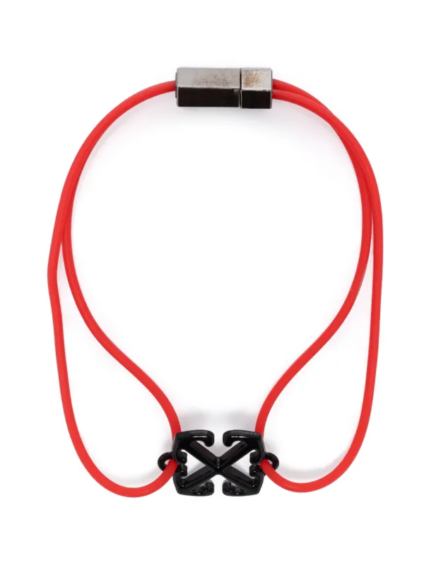 Off-White Arrow ブレスレット | レッド | FARFETCH JP