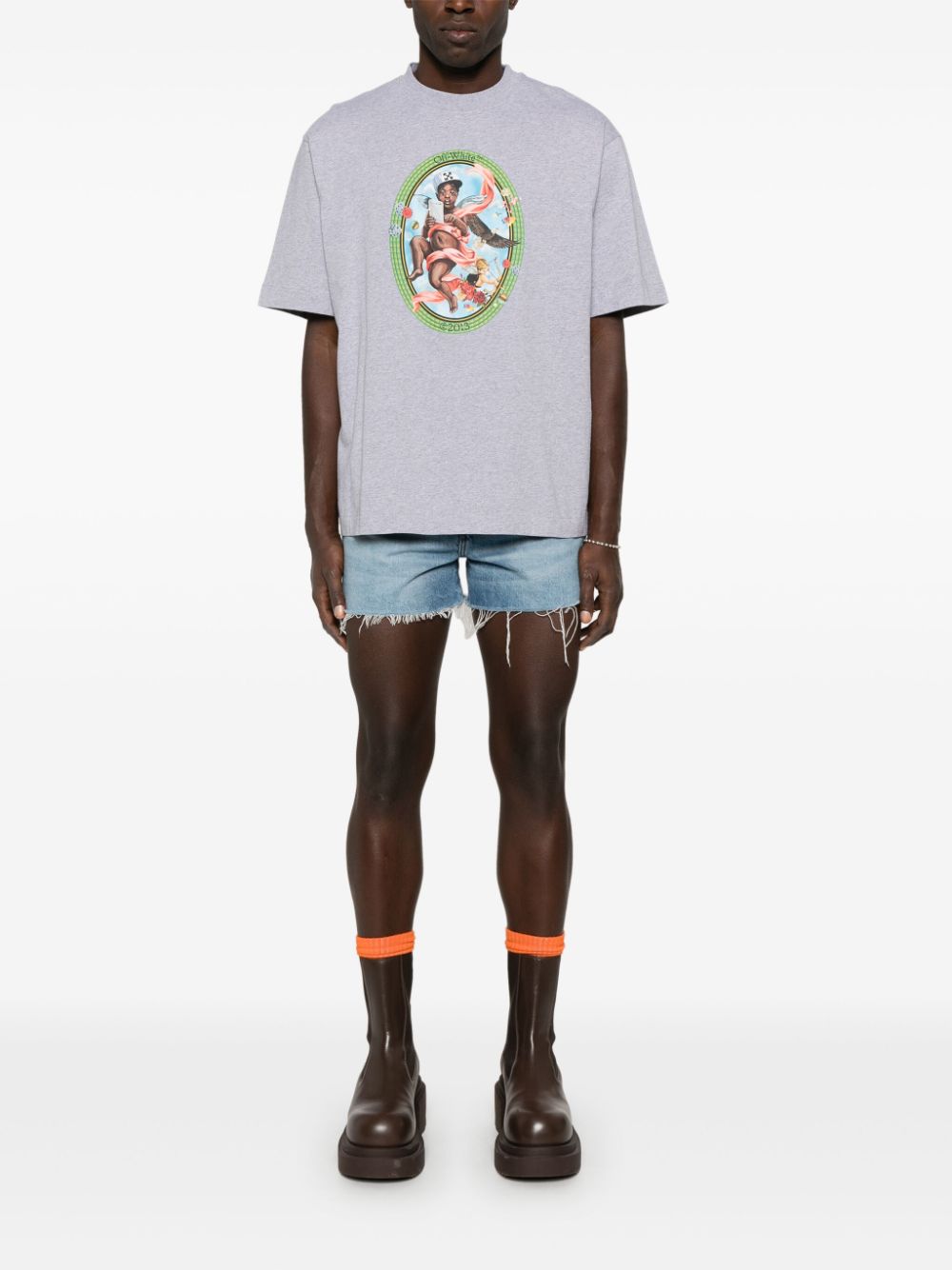 Off-White Fresco Oval T-shirt Men