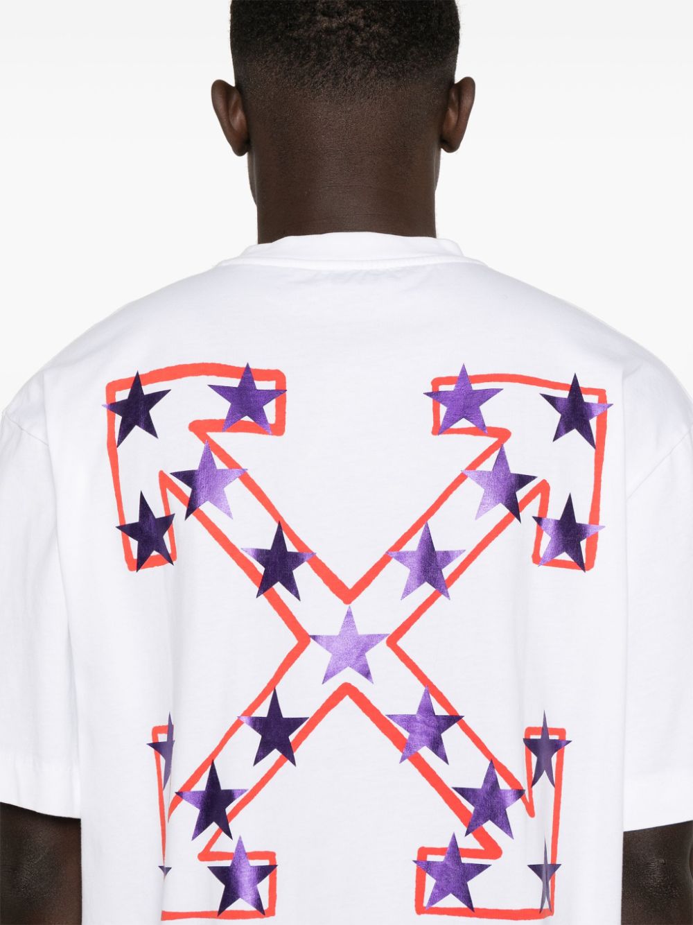 Off-White Star Arrow T-shirt Wit