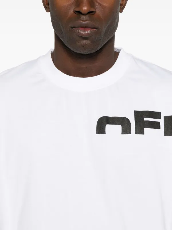 Off-White Shared Logo T-shirt | White | FARFETCH