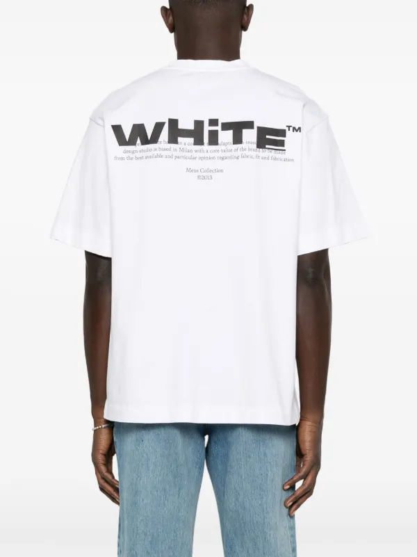 Off-White Shared Logo T-shirt | White | FARFETCH