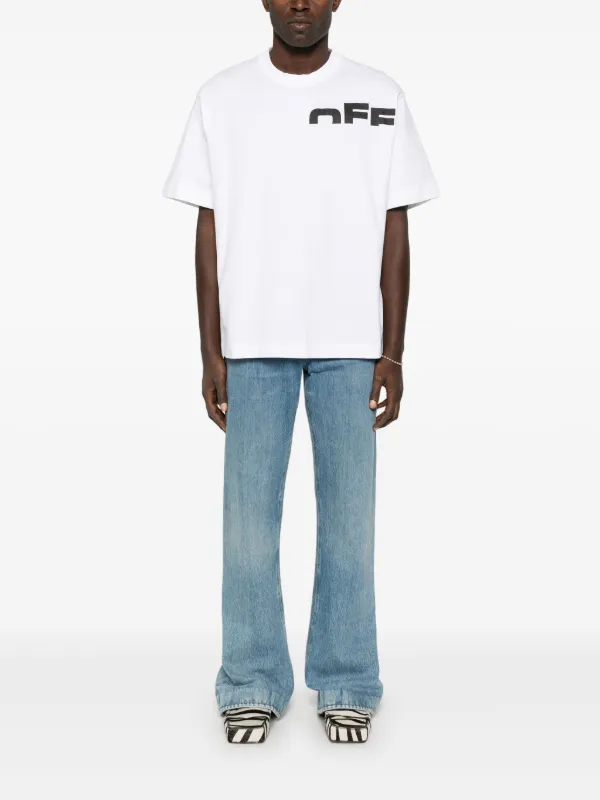 Off-White Shared Logo T-shirt | White | FARFETCH
