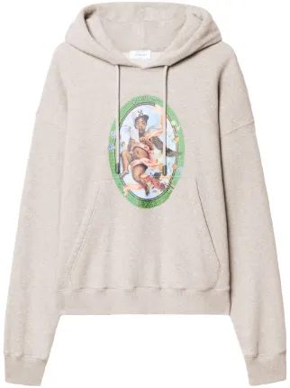 パーカー・フーディ Off-White 'Fresco Oval' Hoodie Off-White Fresco-Oval Skate Hoodie | Grey | FARFETCH AZ