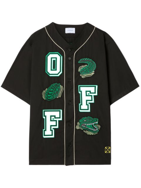 Off-White Croco baseball shirt Men