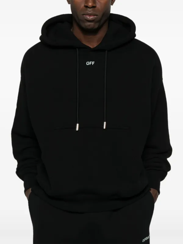 Off-White Vibe Arrow Skate Hoodie | Black | FARFETCH