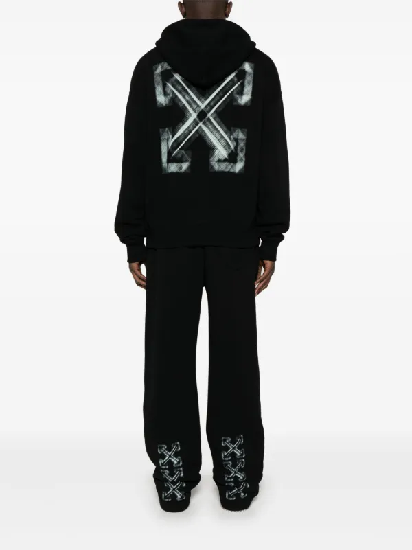 Off White Hoodie Vibe Arrow Skate Noir FARFETCH FR