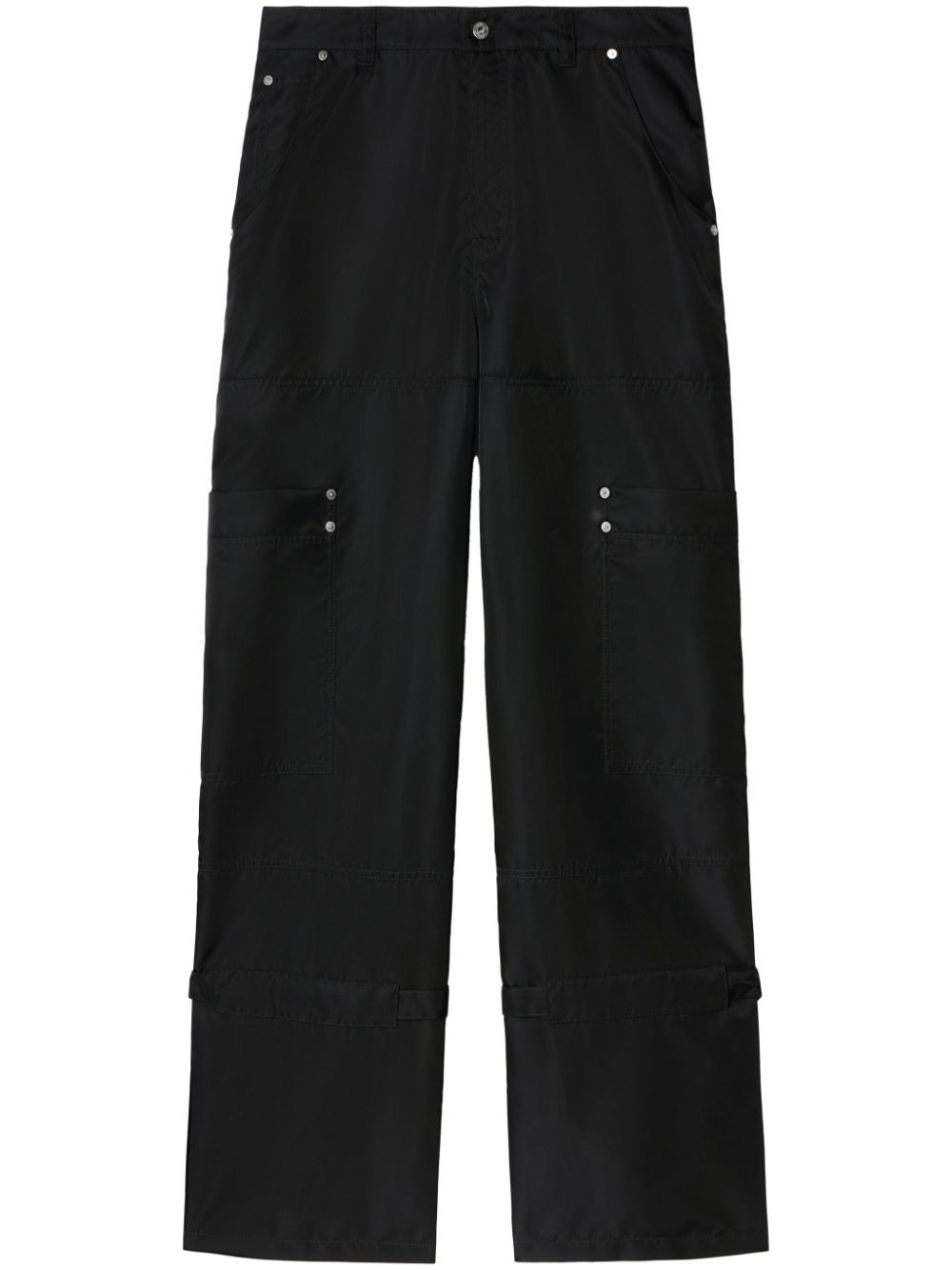 Off-White Arrows-motif carpenter trousers - Black