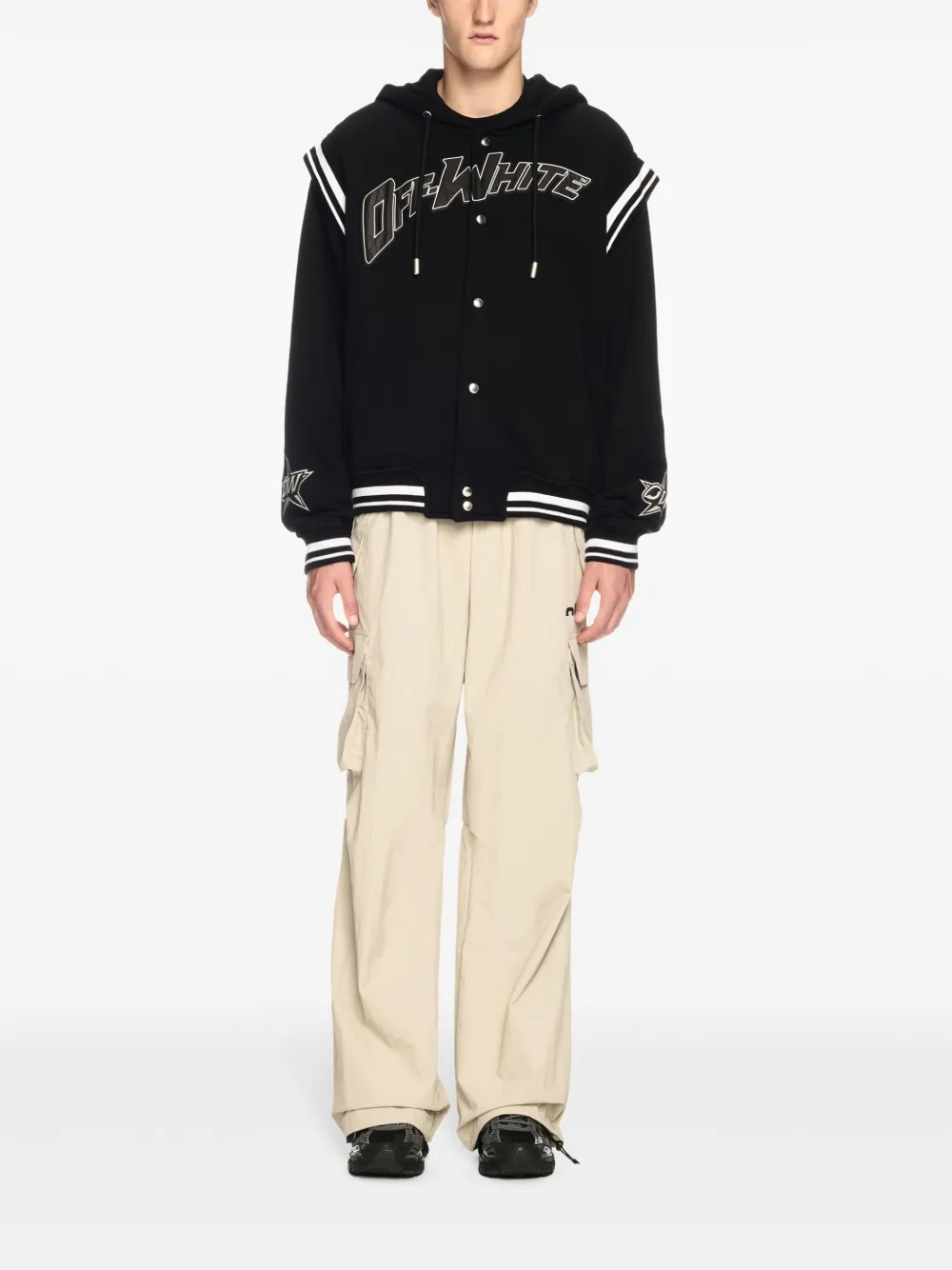 Off-White chamarra bomber con aplique del logo | Chamarras bomber | Image 2