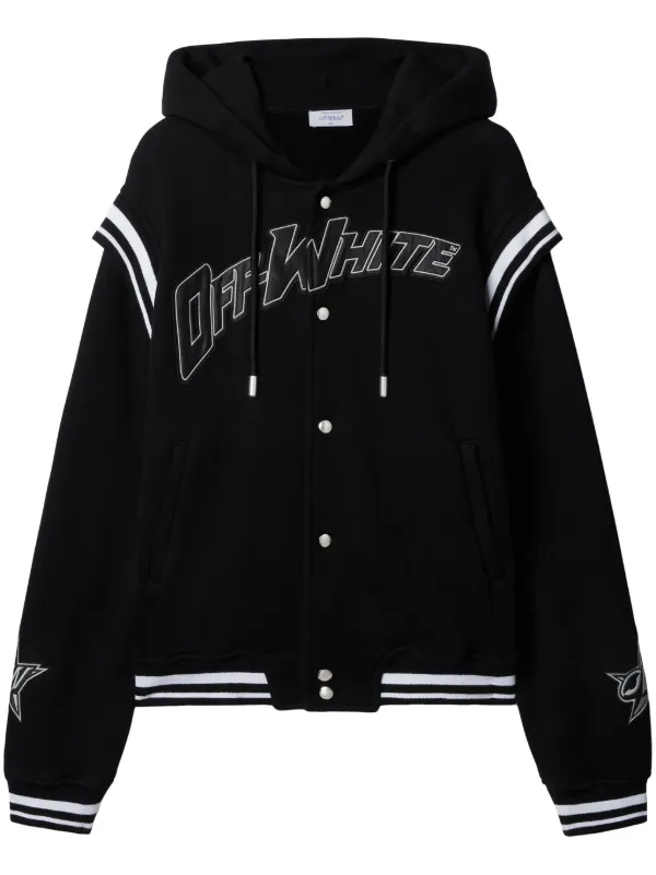 【冬バーゲン★特別送料無料！】 Off-White ボンバージャケット | ブラック | FARFETCH JP ジャケット・アウター