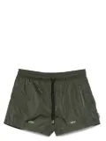 Off-White Off Stamp swim shorts - Green