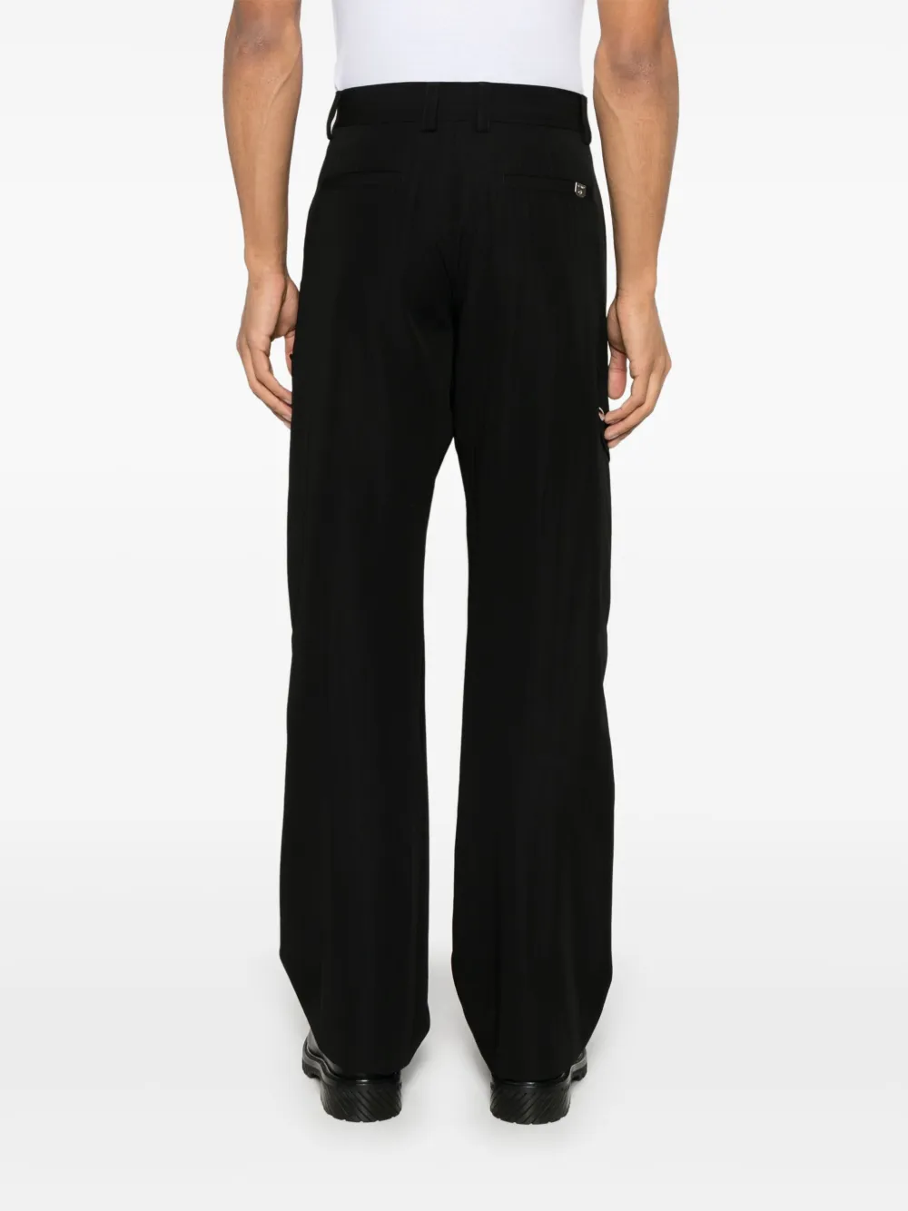 Off-white Woolgab Cargo Pants In Black