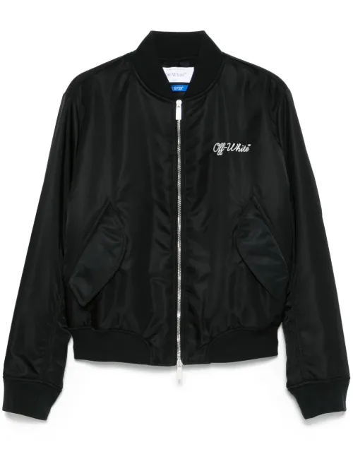 Veste bomber Script NYL - Off-White - Modalova