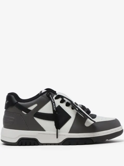 Off-White Tênis Out of Office de couro