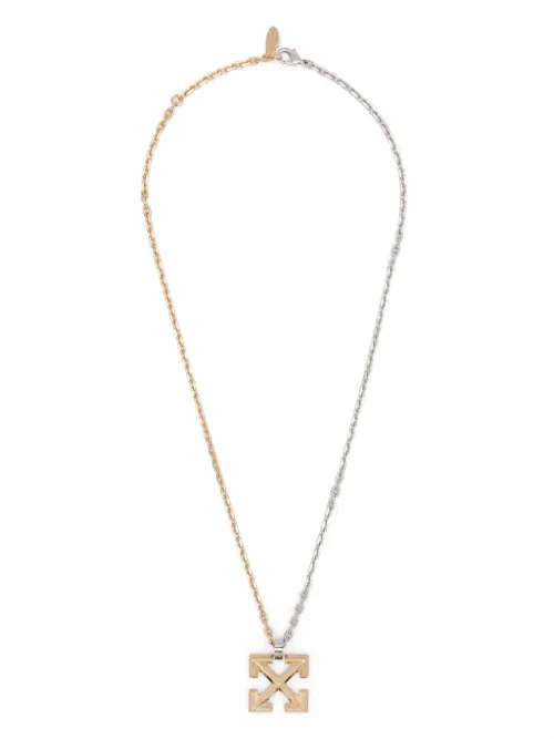 Off-White collier Arrows bicolore - Off-White - Modalova