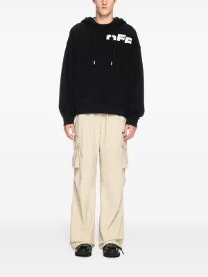 パーカー・フーディ OFF WHITE Men Hoodies OMBD053S24FAB0011001 Black Off-White c/o Virgil Abloh Activewear for Men | Online Sale