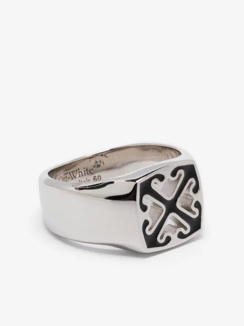 Off-White anillo Enamel Arrow