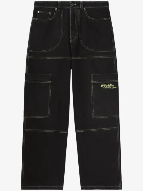 Off-White Irregular cargo jeans