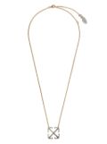 Off-White Arrow necklace - Gold