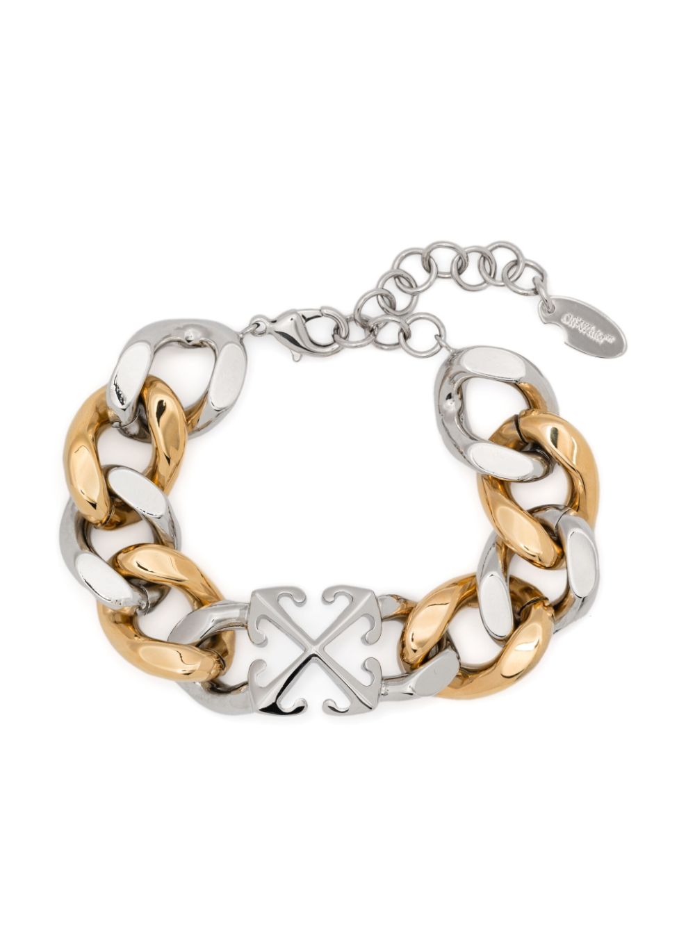 Off-White Arrow chain bracelet - Silver