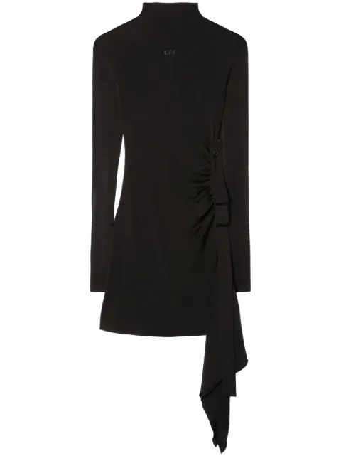 Off-White draped mini dress OWDB54BS25JER0011010 - 0