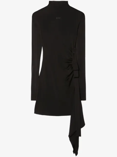 Off-White draped mini dress