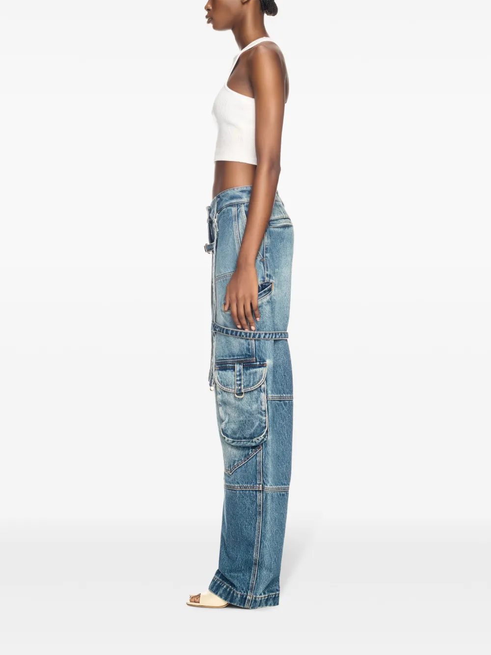Off-White Cropped top Wit