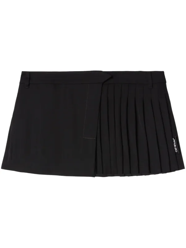 【関税込み】Off-White グリーン Savana ミニスカート Off-White Savana ミニスカート | グリーン | FARFETCH JP
