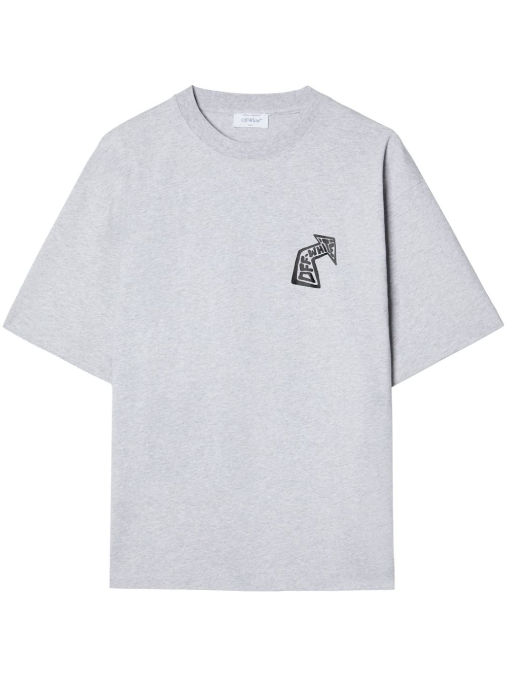 Off-White T-shirt met Arrows-print Grijs