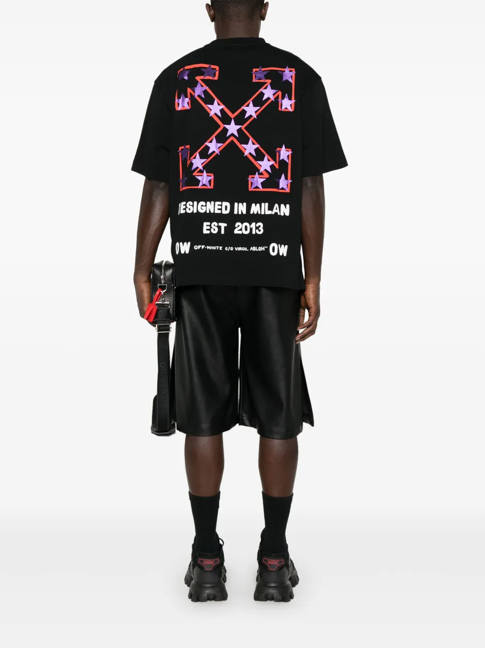 Off-White Star Arrow T-shirt Zwart